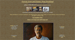 Desktop Screenshot of dougstricklandart.com